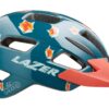 Lastekiiver Lazer Lil'Gekko rohelisega | E-pood Tootemaailm Sinine Lastekiiver LAZER Lil' Gekko, Fox koos oranžide rebastekujundustega, mis on valmistatud kergetest ja vastupidavatest materjalidest.