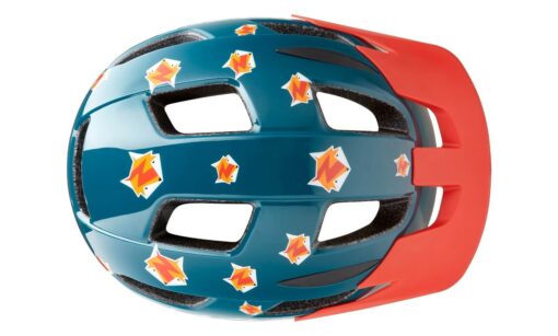 Lastekiiver Lazer Lil'Gekko rohelisega | E-pood Tootemaailm Lastekiiver LAZER Lil' Gekko, Fox, sinise ja punase värvikombinatsiooniga, kaunistatud väikeste rebasekujunditega, pakub turvalisust ja stiili. Kiivri kerge materjal ja mugav disain võimaldavad pea optimaalse ventilatsiooni.