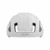 Valge värvusega Kiiver LAZER CityZen KC, Matte White (L) minimalistlikus stiilis, nähtav esiküljelt valgel taustal, esiletõstetud ventilatsiooniavade ja tänapäevase disainiga.