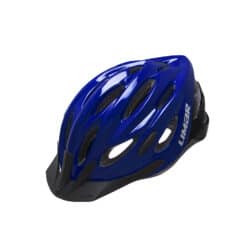 Moodne ja turvaline kiiver LIMAR Scrambler, Blue Black 21 (M), millel on sinise ja musta värvi läikiv viimistlus ja kerge, ent vastupidav struktuur. Avarad ventilatsiooniavad tagavad suurepärase õhuvoo, muutes kiivri sobilikuks maastikuratturitele.