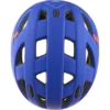 Sinine lastekiiver CAIRN Kustom Mat King Blue, millel on aerodünaamiline disain ja hingav struktuur. Kiivri taust on minimalistlik, tuues esile selle sportliku ja trendika stiili.