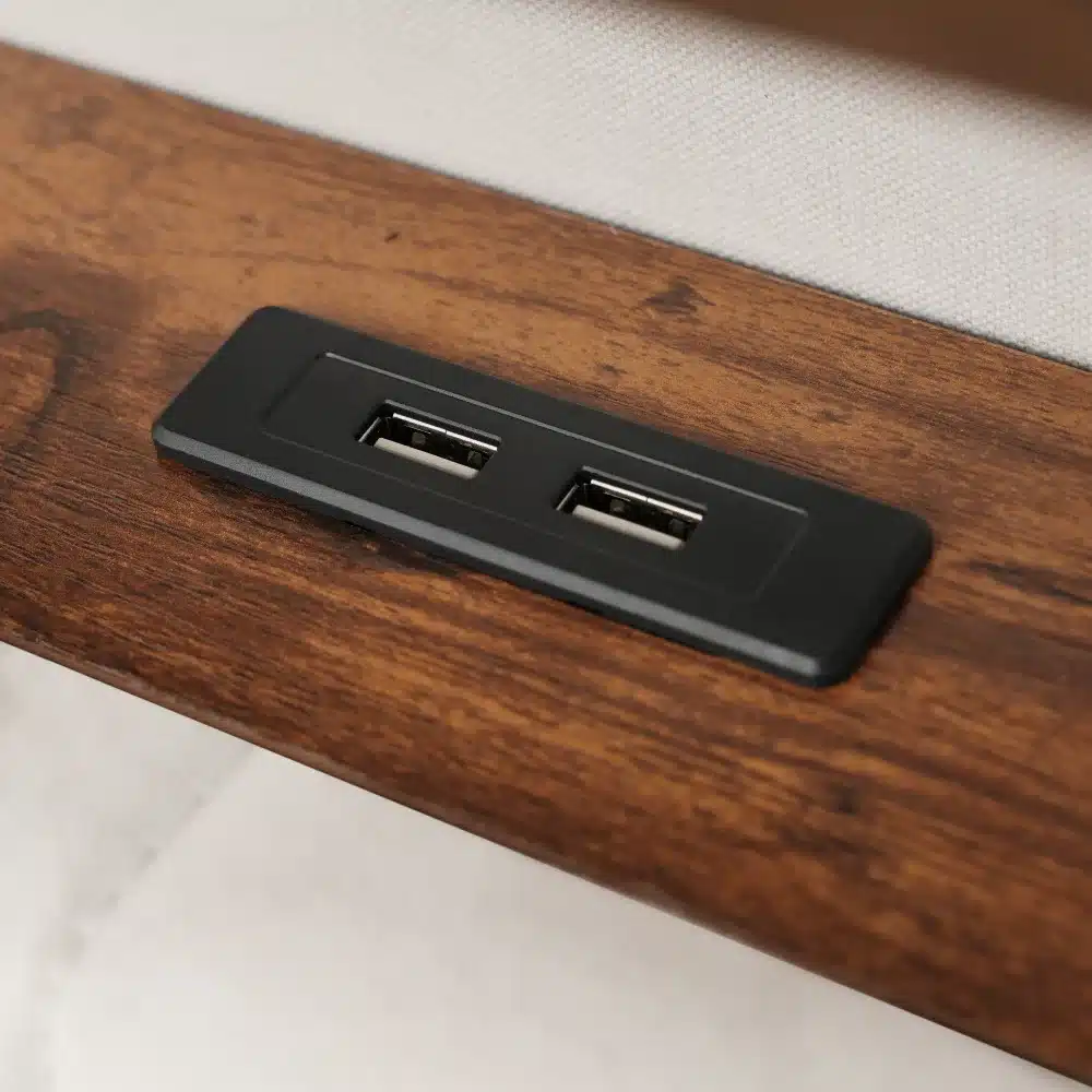 Üheinimesevoodi USB pesaga ja LED valgustusega 90x200 | kujundav pilt e-kaubamaja pildikogust