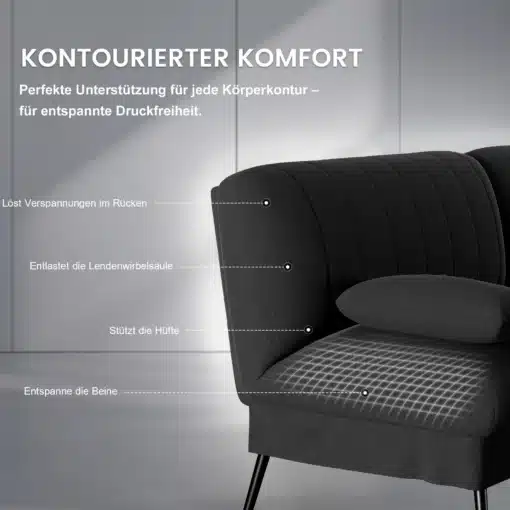 Moodne diivanvoodi magamisfunktsiooniga, kokkupandav | E-pood Tootemaailm Moodne diivanvoodi magamisfunktsiooniga, kokkupandav, tumedast kangast ja mugavate patjadega. Diivanil on ergonoomilised toed ning see sobib ideaalselt kaasaegsesse elutuppa.