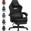 Kontoritool ergonoomiline hingav kangas | E-pood Tootemaailm Erinevat värvi GTPLAYER kontoritoolid: must, punane, hall, sinine ja roheline, kõik ergonoomilise disainiga ning hingavast kangast polstriga. Toolide disain on mugav ja toetav, sobib suurepäraselt pikaajaliseks kasutamiseks kontoris.