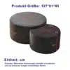 Diivanilaudade komplekt ümarast sametist, 2-osaline | E-pood Tootemaailm Diivanilaudade komplekt ümarast sametist, 2-osaline, helehallide toonidega. Suuremal laual läbimõõduga 81 cm ja kõrgusega 40 cm, väiksemal mõõdud 61 x 35 cm. Hall nöörmaterjal katab pindade erinedes ribilisusega, luues elegantse ja kaasaegse välimuse.
