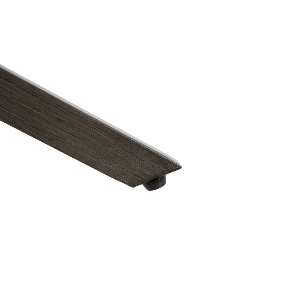 Aialaua alumiiniumist jalg, mis on elegantne ja ilmastikukindel, halli värvi ning sobib hästi igale terrassile, pakkudes stabiilsust ja vastupidavust.