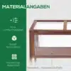 Kõrge aiakast polükarbonaadiga rõdule, pruun 90x50x93cm | E-pood Tootemaailm Kõrge aiakast polükarbonaadiga rõdule, pruun 90x50x93cm. Pildil on selgelt näha kvaliteetset massiivpuidust konstruktsiooni ja vastupidavast polükarbonaadist plaat. Taustal kaunid rohelised visuaalid, mis toovad esile toote tugevuse ning valguse läbilaskvuse.