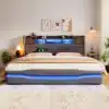 Stiilne polsterdatud voodi panipaigaga 180x200 LED ja USB-C | E-pood Tootemaailm Stiilne polsterdatud voodi panipaigaga suuruses 180x200 cm, varustatud integreeritud LED-valgustite ja USB-C laadimispunktiga. Voodi on elegantse halli värviga ning sobib ideaalselt kaasaegsesse magamistuppa, pakkudes nii meeleoluvalgustust kui ka nutikaid hoiustamisvõimalusi.