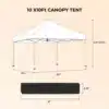 Pop up aiatelk 3x3m veekindel UV50+ | E-pood Tootemaailm Pop up aiatelk 3x3m veekindel UV50+