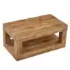 Diivanilaud kahe avatud riiuliga, vastupidav MDF, hele | E-pood Tootemaailm Hele diivanilaud, valmistatud vastupidavast MDF-materjalist, kaheriiulilise avatud kujundusega, sobib igasse kaasaegsesse elutuppa.
