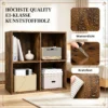Raamatukapp avatud riiulitega, kompaktne 59,6x59,8 cm | E-pood Tootemaailm Raamatukapp avatud riiulitega, kompaktne 59,6x59,8 cm, valmistatud kõrgekvaliteedilisest E1-klassi kunstpuidust, näidatud koos raamatute, dekoratiivvaasi ja raadioga. Tume puitmaterjal toob esile veekindlad ja kriimustuskindlad omadused, ideaalne elutuppa või kontorisse.