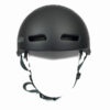Kiiver LAZER Armor 2.0, Matte White (L) | E-pood Tootemaailm Must kiiver kahe eesmise ventilatsiooniavaga ja lõuarihmaga, valgel taustal