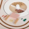 Montessori arendustabel lastele 10in1 | E-pood Tootemaailm Puidust mänguasi pöörleva kettaga, värviliste detailide ja puidust klotsidega