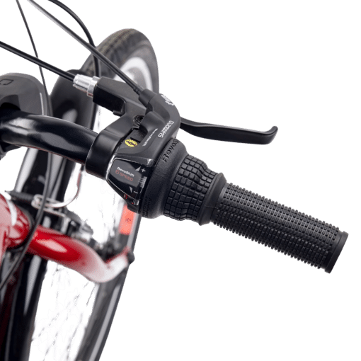 Jalgratta juhtraua parempoolne käepide koos Shimano RevoShift käiguvahetiga