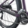 Mägiratta tagumine osa koos Shimano käiguvahetaja, keti ja naastrehviga