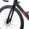 Maanteeratas Giant Defy Advanced Pro 2 süsinikraamiga | E-pood Tootemaailm Maanteeratta esiratas, ketaspidur ja raam, punase-musta disainiga