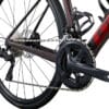 Maanteeratta tagaratas, ketasrootor, käiguvahetaja ja Shimano vändakomplekt