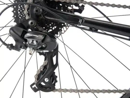 Meeste jalgratas Kona Splice | E-pood Tootemaailm Jalgratta tagumine käiguvahetaja Shimano Tourney TX ja ketijooks tagaratta juures
