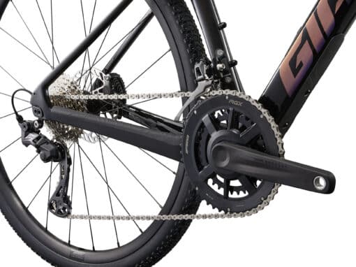 Kruusajalgratas Giant Revolt Advanced 2 | E-pood Tootemaailm Jalgratta tagumine osa koos kasseti, keti, tagumise käiguvahetaja ja vändakomplektiga