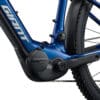 Sinine Giant elektriratta raam, mootor ja tagaratas lähivaates