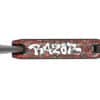 Trikitõukeratas Razor Beast V6 lastele | E-pood Tootemaailm Punase ja musta mustriga Razor tõukeratta tekilaud ülaltvaates