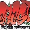 Trikitõukeratas Razor Beast V6 lastele | E-pood Tootemaailm BMS V6 Sport Scooter logo punasel taustal.