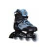 Rulluisud Fila Legacy Comp Lady | E-pood Tootemaailm Mustad ja sinised FILA rulluisud valgete ratastega