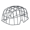 Lemmikloomakorvi võre Basil Buddy Space Frame | E-pood Tootemaailm Mustast metallist traatpuur kuppelkujulise raamiga
