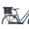 Lenksukott Basil City MIK, must | E-pood Tootemaailm Jalgratas tagumise pakiraami külge kinnitatud musta rattakotiga