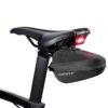 Sadulakott Giant Shadow UniClip Elite | E-pood Tootemaailm Jalgratta sadula all olev must sadulakott ja tagatuli jalgratta raamil