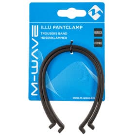 M-Wave Illu Pantclamp trouser band, must painduv püksiklamber pakendil