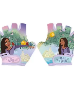 Disney Wish teemalised laste ujumiskindad, lilla-roosa kujundusega ja tegelaskujuga