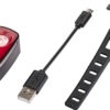 Jalgrattatulede komplekt Giant Recon HL 1100 ja TL 200 | E-pood Tootemaailm Punane jalgratta tagatuli USB-laadimiskaabli ja kinnitusrihmaga