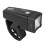 Jalgrattatulede komplekt AXA Niteline T4-R USB-laetav | E-pood Tootemaailm Must jalgratta eesmine LED-tuli kinnitusega juhtrauale