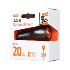 AXA Compactline 20 USB jalgratta esituli pakendis