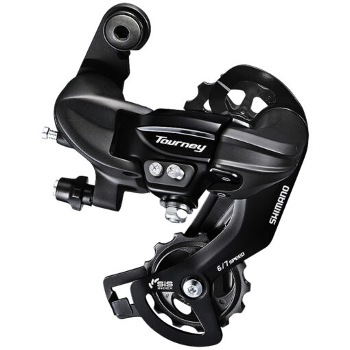 Tagumine käiguvahetaja Shimano Tourney RD-TY300 6/7-käiguline | E-pood Tootemaailm Shimano Tourney tagumine jalgratta käiguvaheti 6/7-käiguline, must