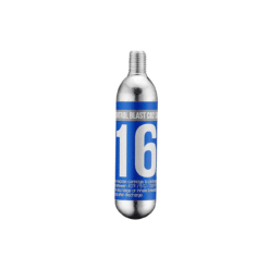 16 g CO2 kassett sinise sildiga, keermega metallballoon