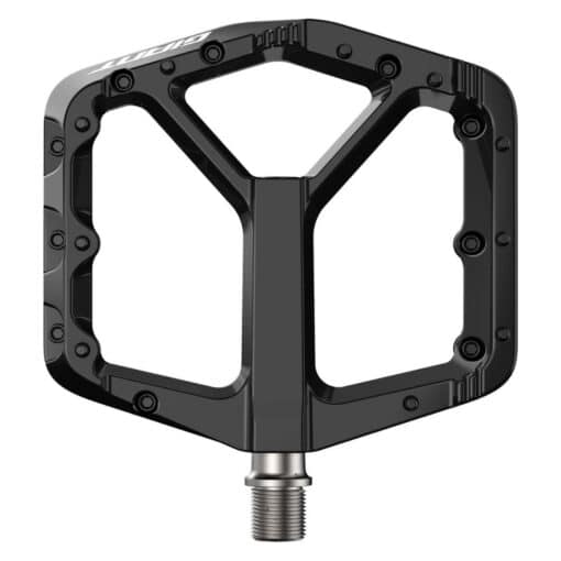 Maastikuratta pedaalid Giant Pinner Pro mustad | E-pood Tootemaailm Must must jalgratta pedaal metallist telje ja laia platvormiga