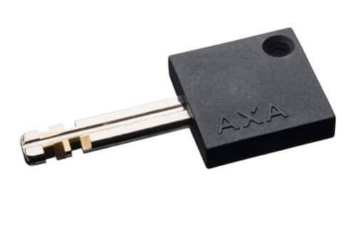 U-lukk AXA Newton UL-300 karastatud terasest | E-pood Tootemaailm Must AXA võtmepea metallist võtmeteraga