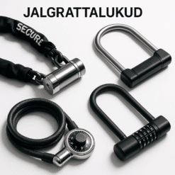 Erinevad jalgrattalukud valikus