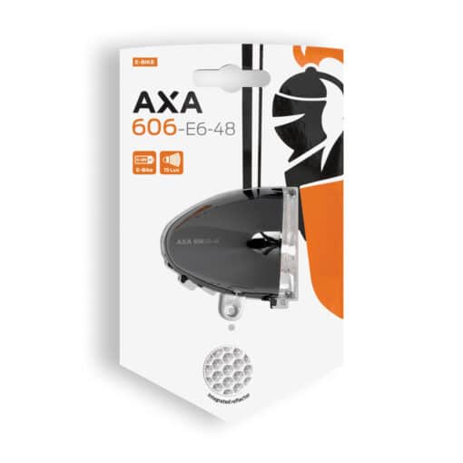 Elektriratta esituli AXA 606 15 luksi | E-pood Tootemaailm AXA 606 E6-48 e-ratta esituli pakendis, 15 luks, integreeritud helkuriga