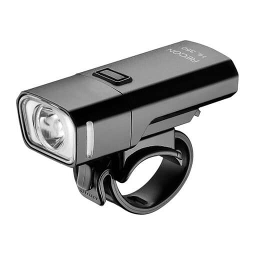 Jalgratta esituli Giant Recon HL 350 350 luumenit | E-pood Tootemaailm Must jalgratta esituli kinnitusklambriga, kompaktne LED-lamp