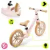 Laste tasakaaluratas HyperMotion Bloom magneesiumraamiga | E-pood Tootemaailm Roosa tasakaaluratas puidust lenksu ja porikummidega