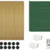 Ronimiskuppel HyperMotion XXL lastele 300 cm | E-pood Tootemaailm Komplekt plastist kinnitusrihmu eri värvides, mustad kinnitused ja valged kinnastepaarid