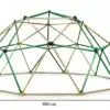 Ronimiskuppel HyperMotion XXL lastele 300 cm | E-pood Tootemaailm Roheline ja beež geodeetiline kuppelraam mõõtudega 300 cm lai ja 150 cm kõrge