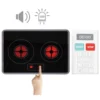 Laste interaktiivne mänguköök tarvikutega 3+ | E-pood Tootemaailm Elektrooniline reaktsioonimäng kahe punase sihtmärgi, LED-tulede, helisignaali ja taimeriga