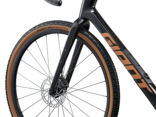 Giant Revolt Advanced 2 Carbon gravel ratas, hall, L | E-pood Tootemaailm Maastikuratta esiratas ja kahvel musta-oranži raamiga