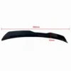 Universaalne isekleepuv auto tagaspoileri huul 99 cm | E-pood Tootemaailm Must musta auto spoiler mõõtudega 990 mm ja 95 mm