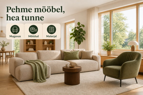 Pehme mööbel, mis sobib päriselt sinu koju