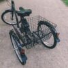 Kolmerattaline elektrijalgratas AMLADCYKLER Tricycle | E-pood Tootemaailm Kolme rattaga jalgratas suure metallist korviga